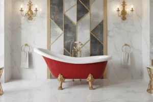 Ludwik - Wanna Retro Czerwona