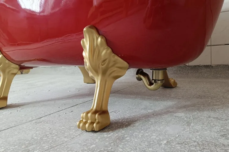 Ludwik - Wanna Retro Czerwona Ludwik - Wanna Retro Czerwona