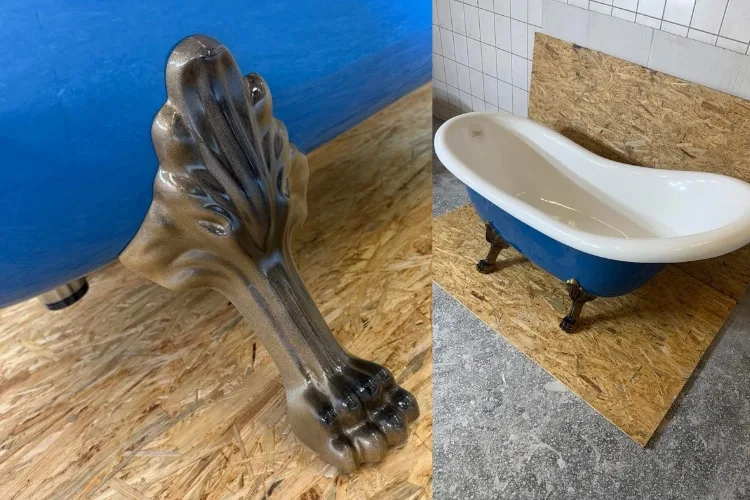 Ludwik - Wanna Retro Niebieska Ludwik - Wanna Retro Niebieska