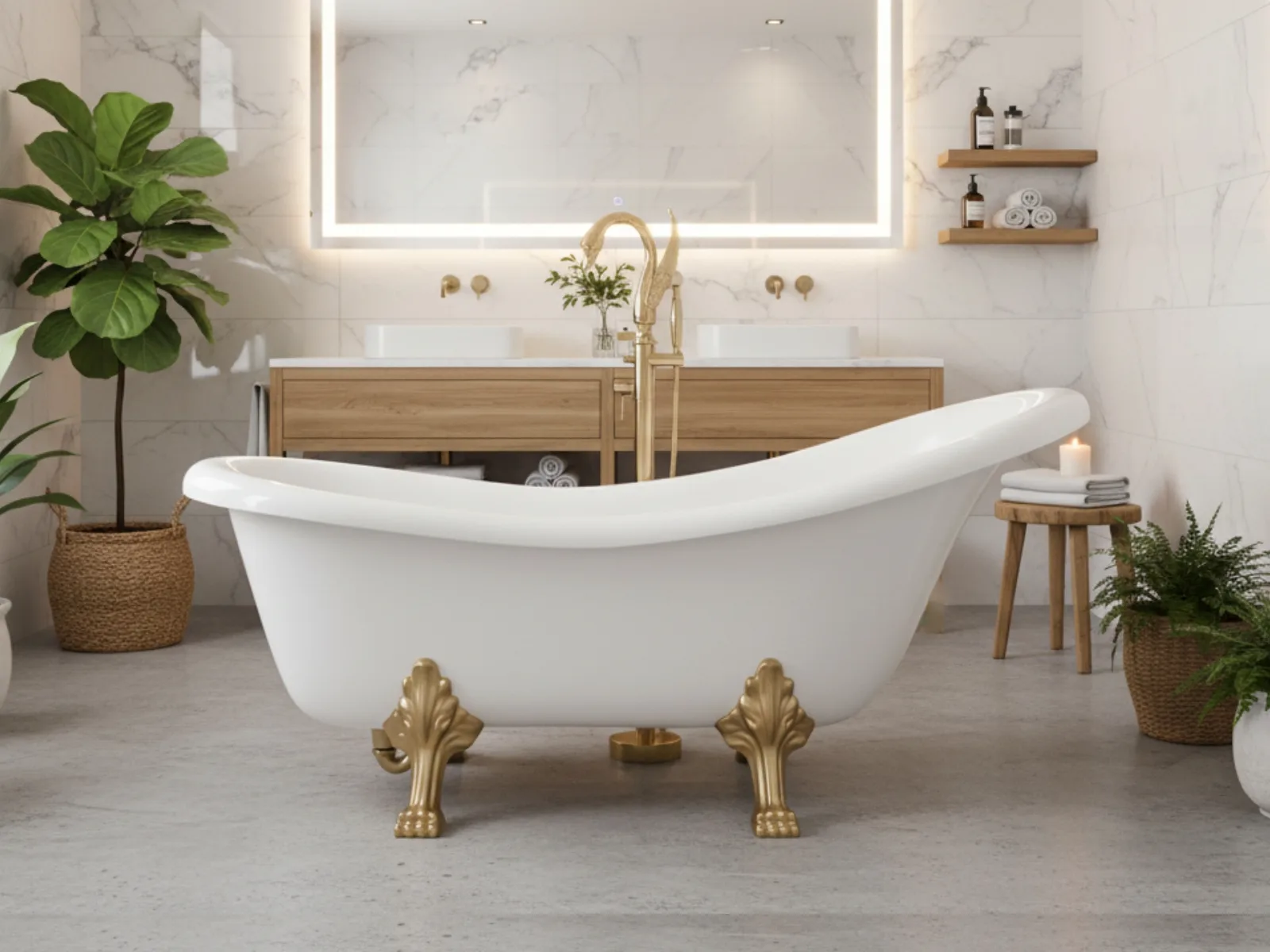 Retro Ludwik 170 cm Kompozyt